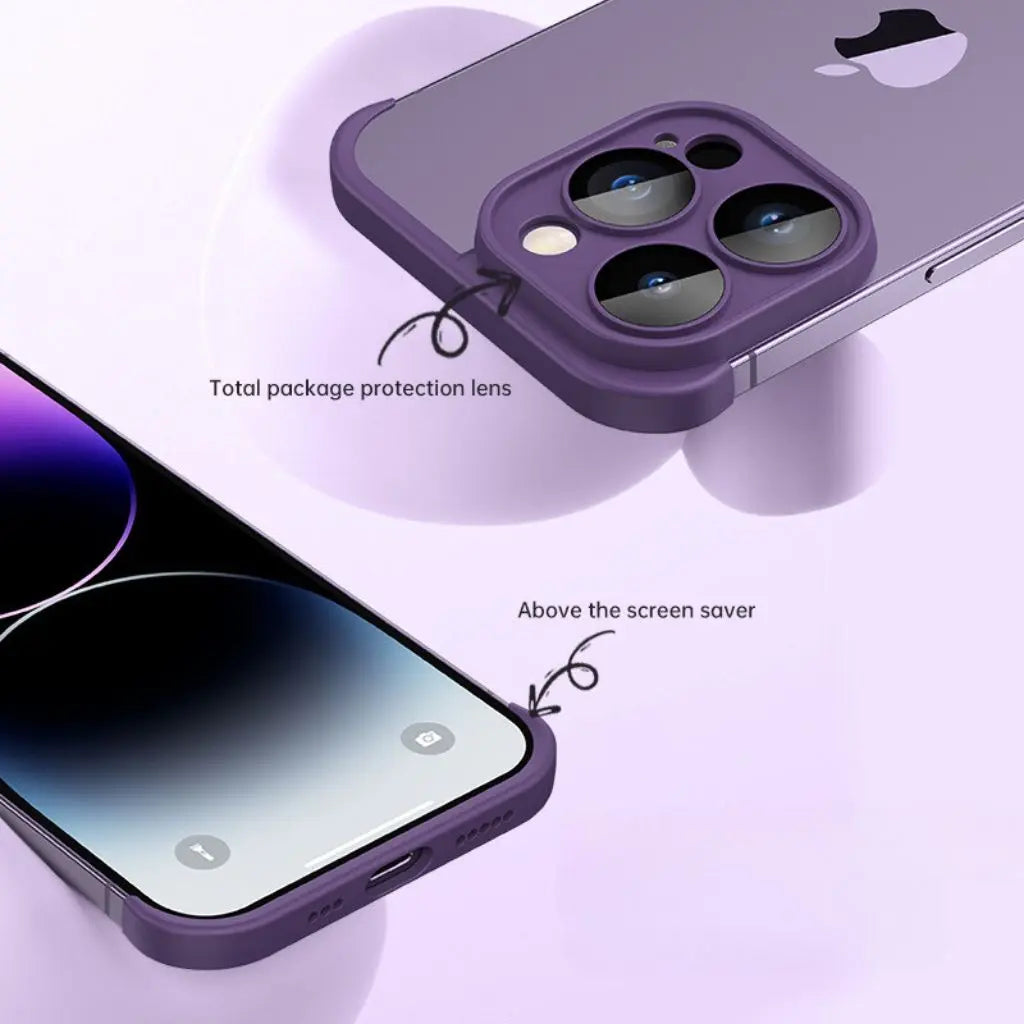 Ultradunne iPhone Beschermhoes - Onzichtbare Bescherming tegen Krassen en Stoten | Slank & Schokbestendig