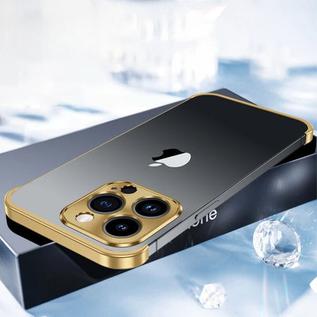 Ultra-Dunne Metalen Telefoonhoes | Slank en Robuust | Schokbestendige Bescherming voor iPhone en Android