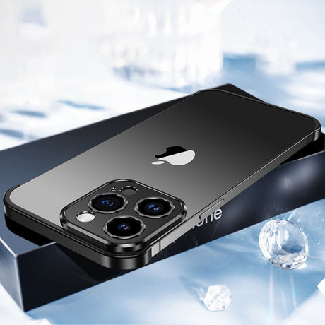 Ultra-Dunne Metalen Telefoonhoes | Slank en Robuust | Schokbestendige Bescherming voor iPhone en Android