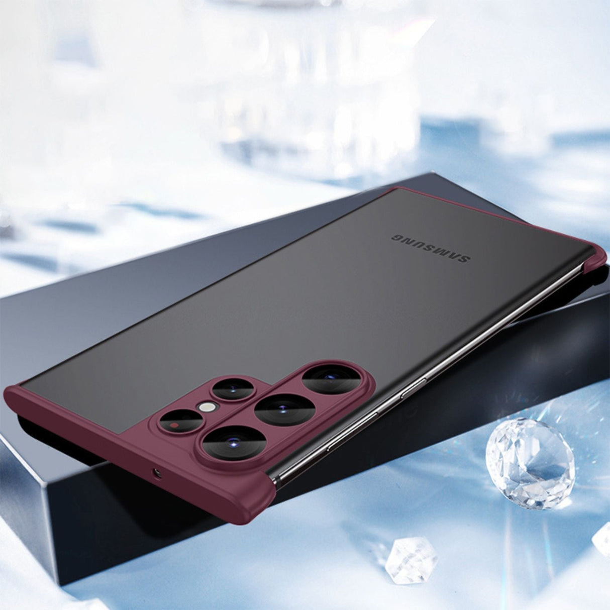Ultra Dunne Onzichtbare Samsung Hoes - Slank, Stevig en Stijlvol