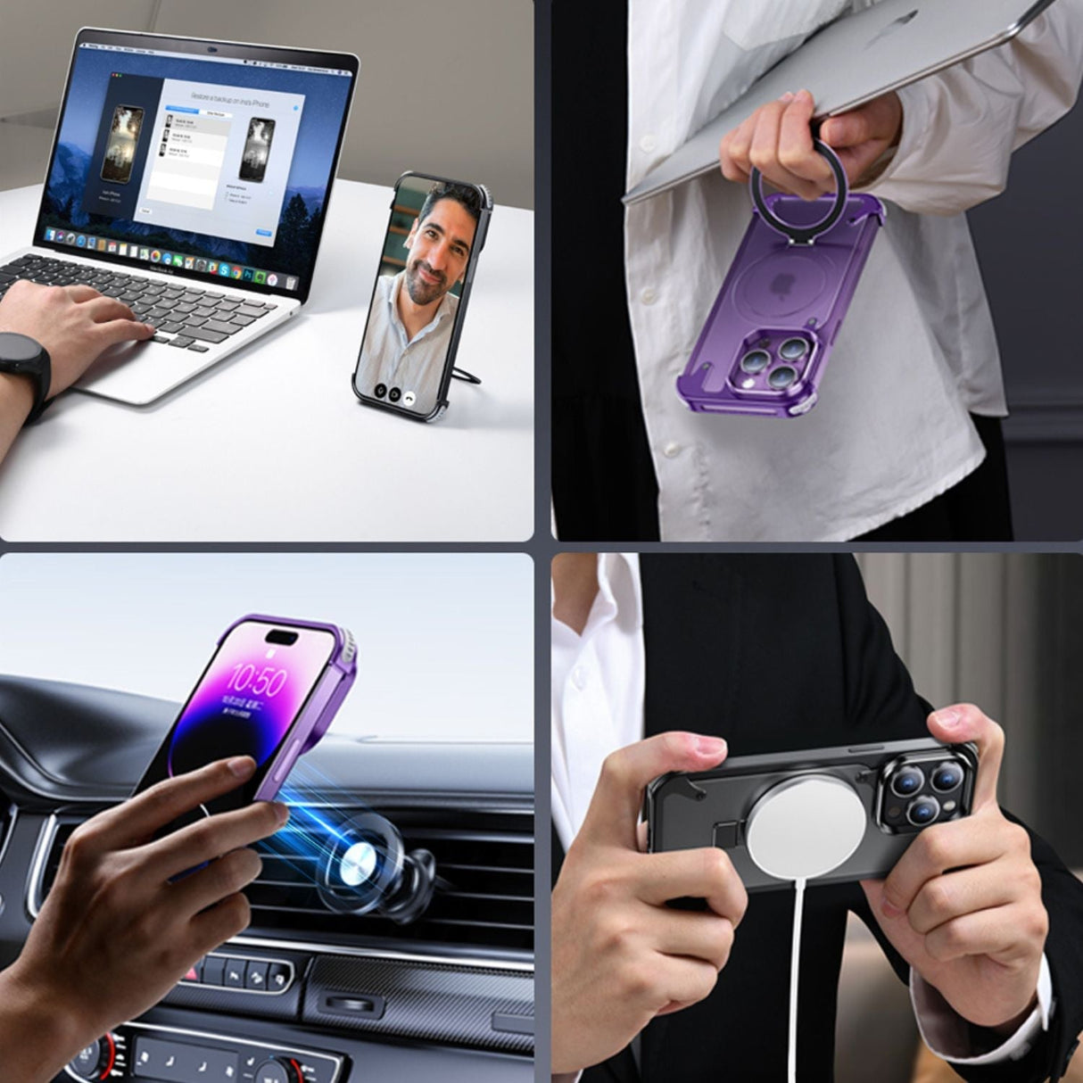 Ultra Dunne Telefoonhoes – Onzichtbare Bescherming voor iPhone | Slank, Stijlvol en Schokbestendig