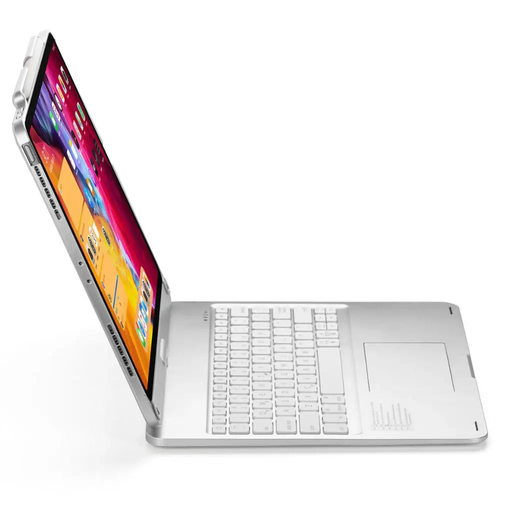 iPad Toetsenbord Hoes - Draadloos, Verlicht Toetsenbord, Multi-Gebaren Ondersteuning & USB-C Opladen