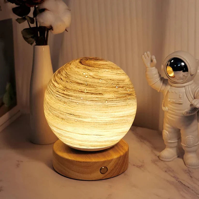 Betoverende USB Maanlamp - Creëer een Magische Sfeer met Instelbare Lichtintensiteit