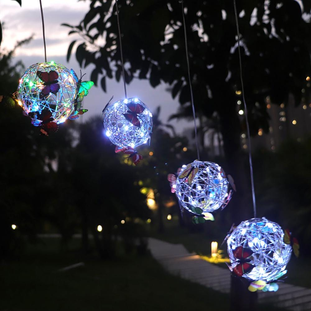 Solar Vlinder Tuinlamp - LED Sfeerverlichting voor Tuin, Patio & Terras | Energiezuinige Decoratieve Buitenlamp