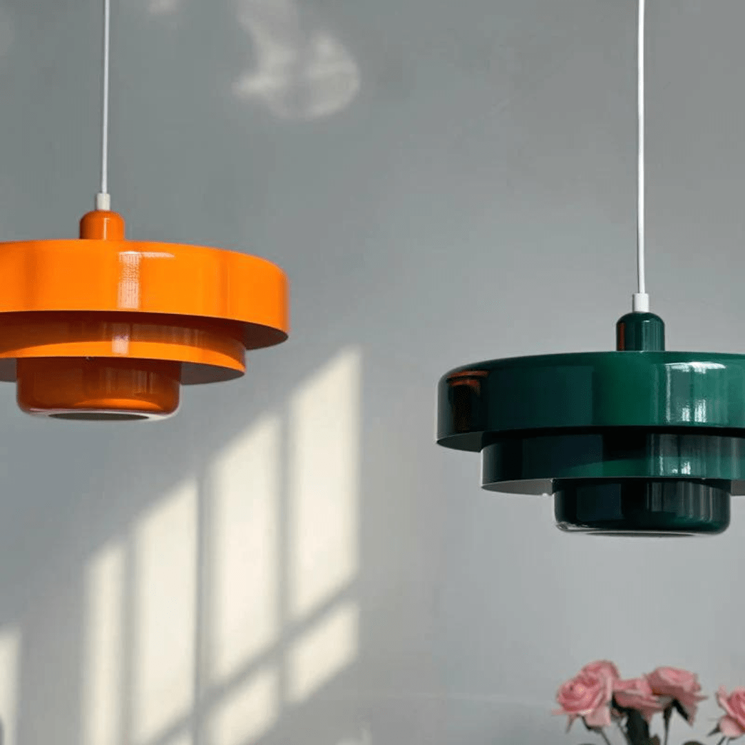 Vintage LED Hanglamp - Retro Stijl, Moderne Verlichting voor Eetkamer, Woonkamer en Keuken - Energiezuinig Design