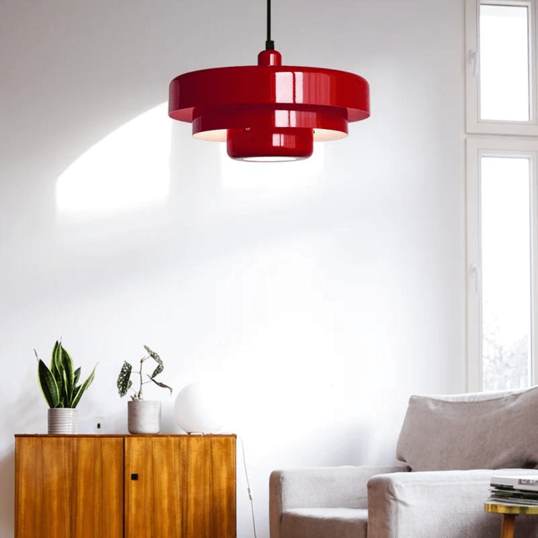 Vintage LED Hanglamp - Retro Stijl, Moderne Verlichting voor Eetkamer, Woonkamer en Keuken - Energiezuinig Design