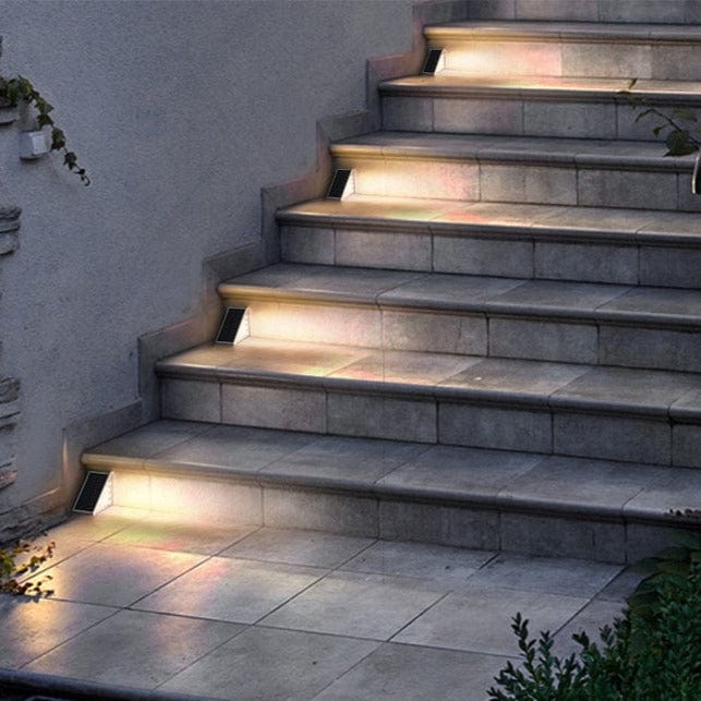 Anti-inbraak Solar Trapverlichting – Waterdicht, Bewegingssensor, Energiezuinige LED Veiligheidslamp voor Buiten