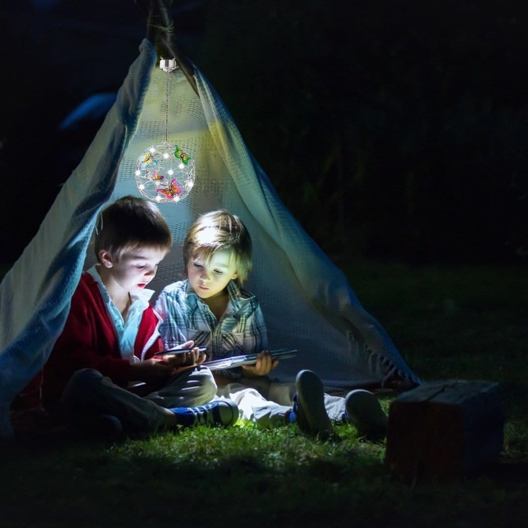 Solar Vlinder Tuinlamp - LED Sfeerverlichting voor Tuin, Patio & Terras | Energiezuinige Decoratieve Buitenlamp