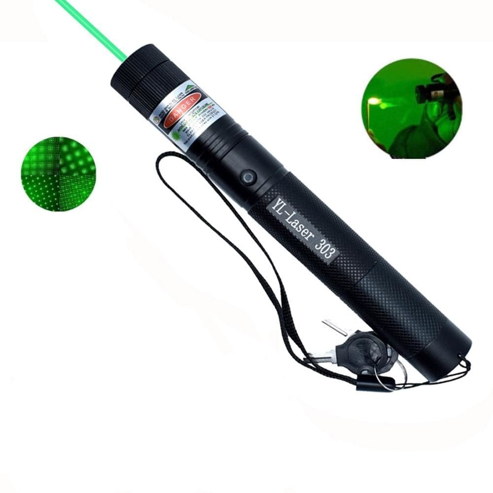 High-Performance Laserpointer 303 | Krachtige Groene Straal voor Lange Afstanden