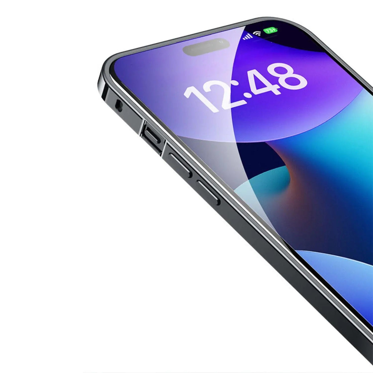 Metaal Luxe MagSafe Hoesje voor iPhone Pro Max - Slank en Stijlvol Design met Maximale Bescherming