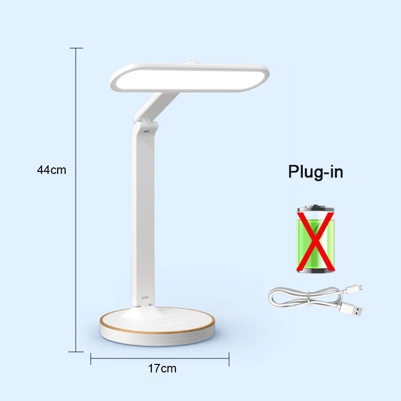 LumiTime - Multifunctionele LED-klok Tafellamp | Dimbare Bureaulamp met USB Opladen