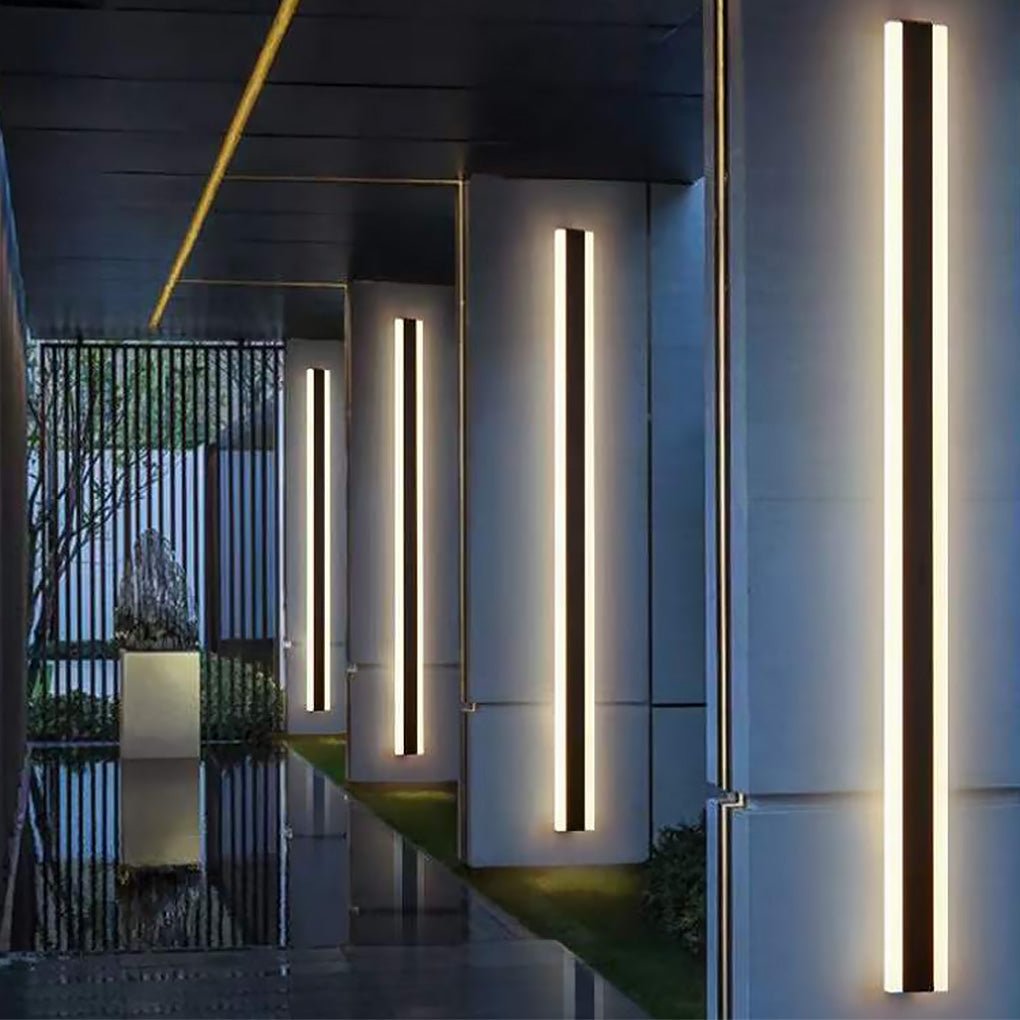 Minimalistische Lijn Waterdichte Stofbestendige LED Tuin Wandlampen