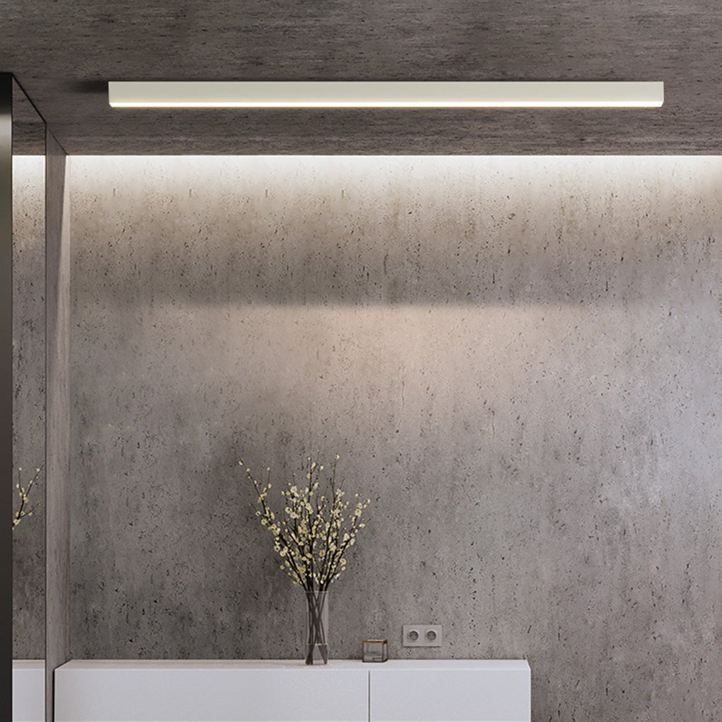 Minimalistische Strip Traploze Dimbare LED Moderne Plafondlamp met Afstandsbediening