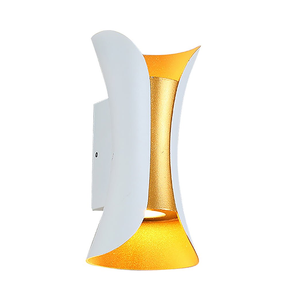 Gebogen LED Op en Neer Verlichting Waterdichte Moderne Buitenmuurlampen