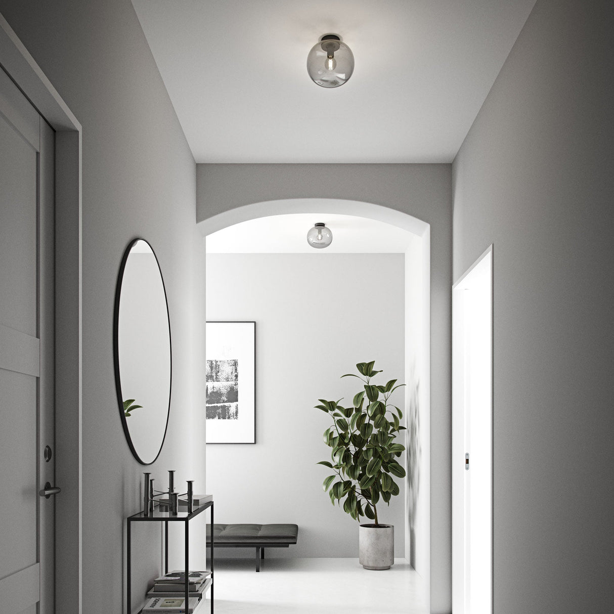 Elegante Alton Plafondlamp met Sfeervolle Verlichting