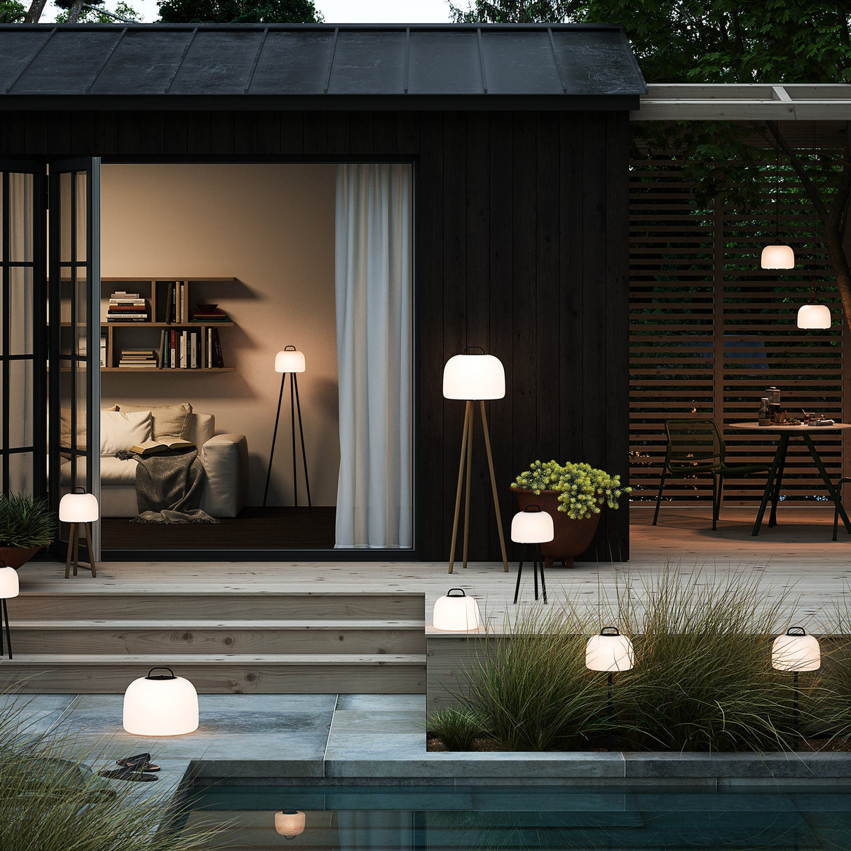 Oplaadbare Kettle 36 Lamp met Verstelbare Helderheid