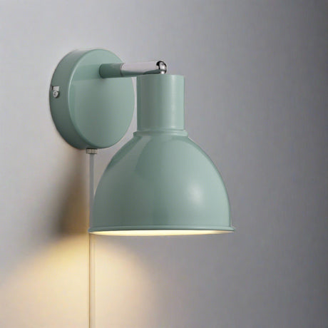 Verstelbare Pop Wandlamp met Messing Detail