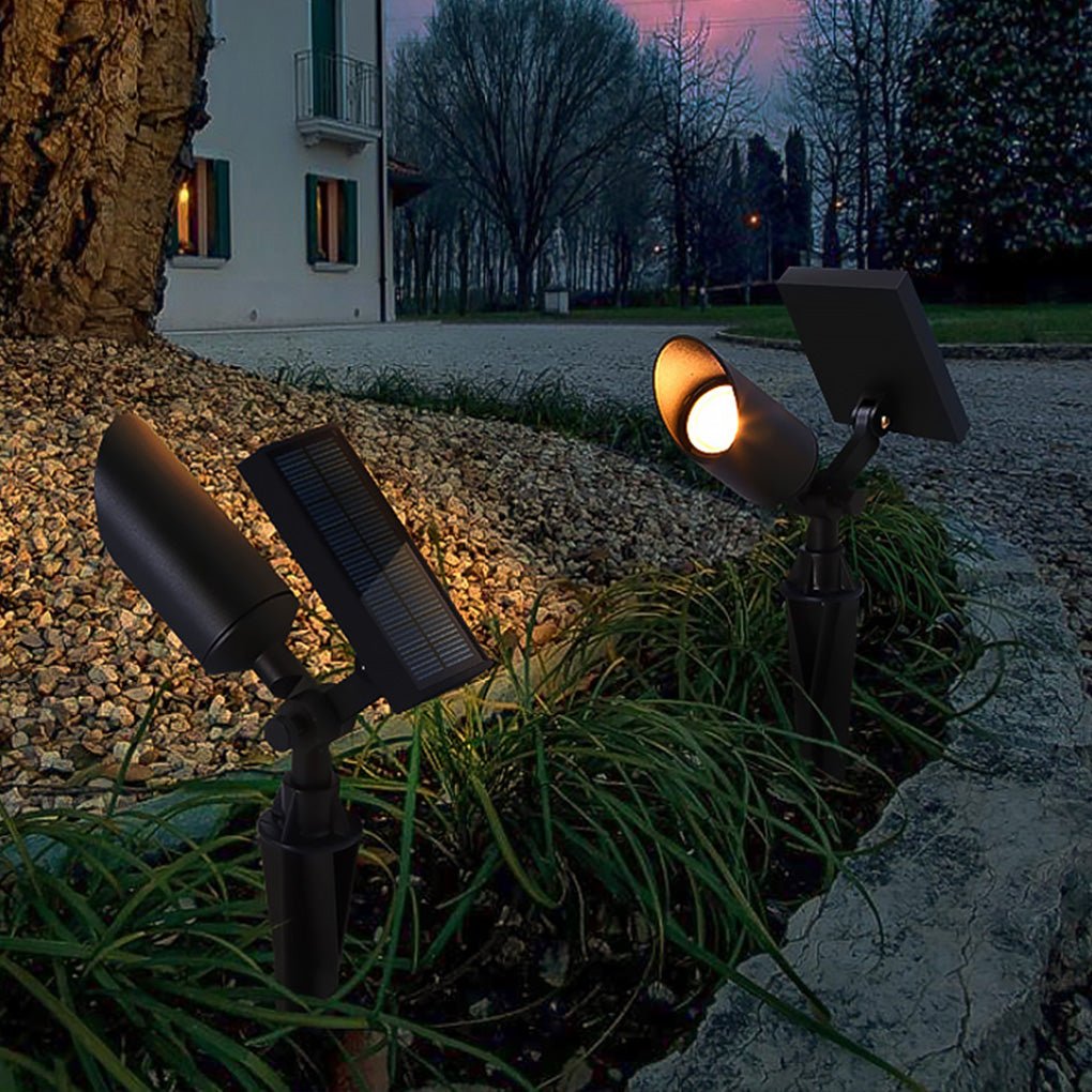 Buiten Waterdichte Solar Spot Verlichting Landschapsverlichting voor Tuin en Gazon