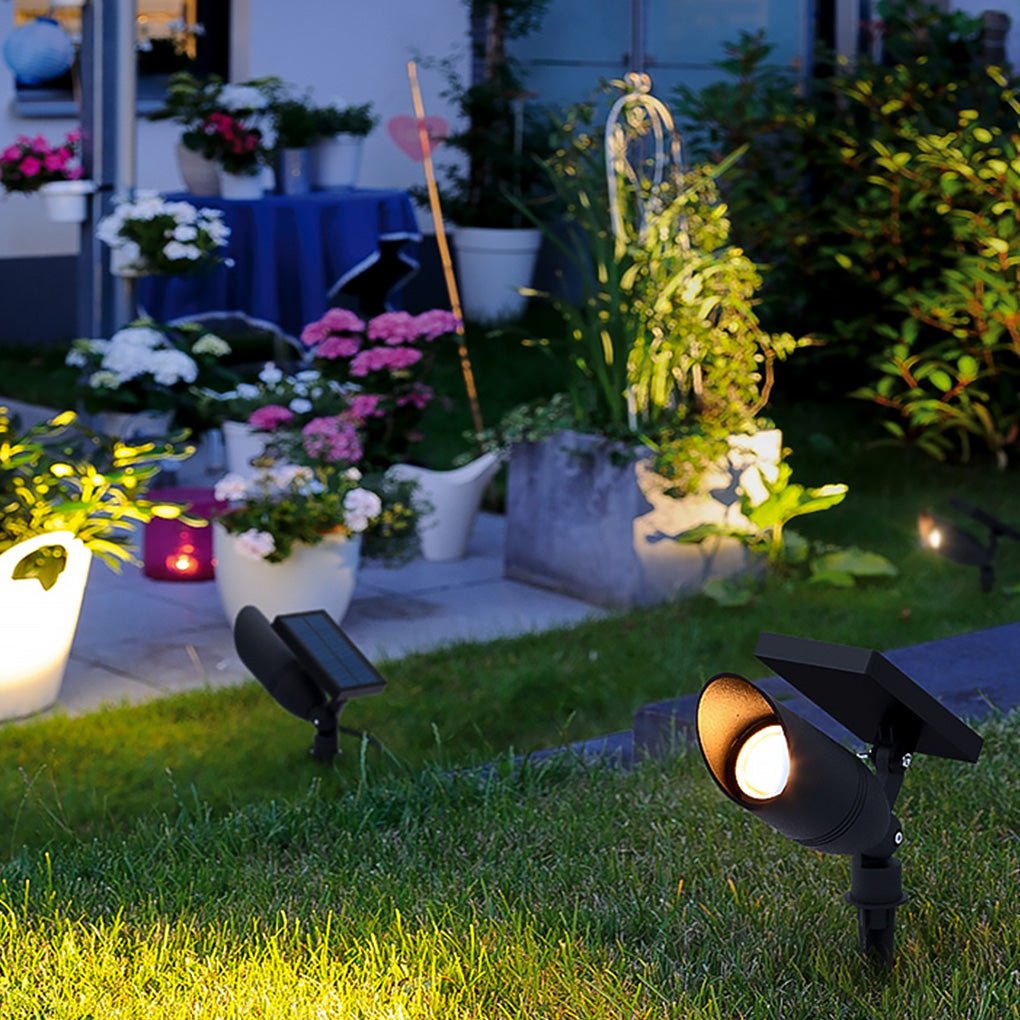 Buiten Waterdichte Solar Spot Verlichting Landschapsverlichting voor Tuin en Gazon