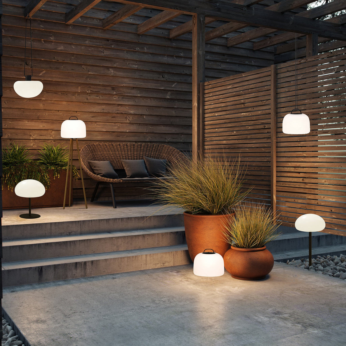 Draadloze Oplaadbare Sponge Tafellamp - Sfeerverlichting voor Buiten