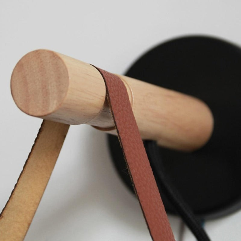 Houten Nordic Hangende Wandlamp