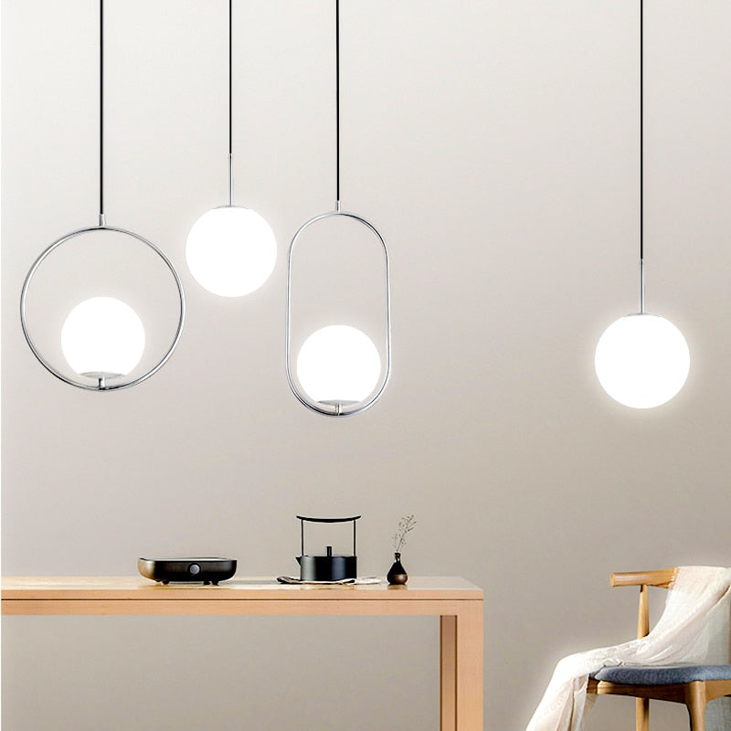 Nordic Glazen Hanglampen