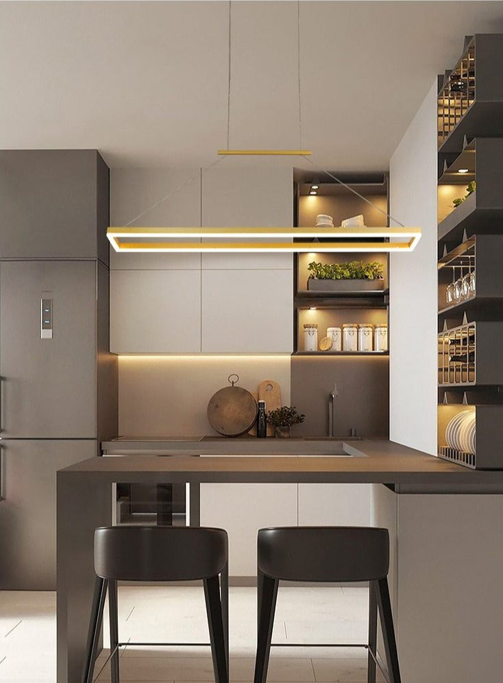 Regina - Moderne Rechthoekige Frame LED Verlichtingsarmatuur