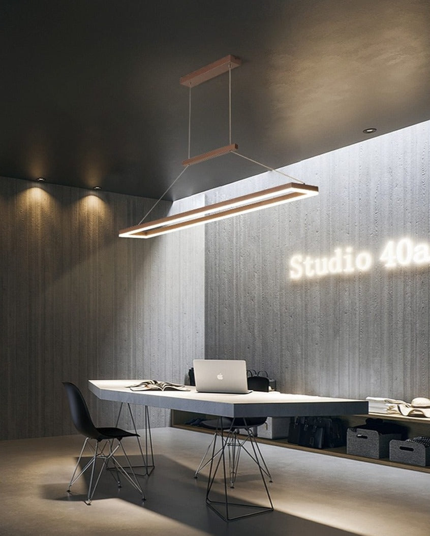 Regina - Moderne Rechthoekige Frame LED Verlichtingsarmatuur