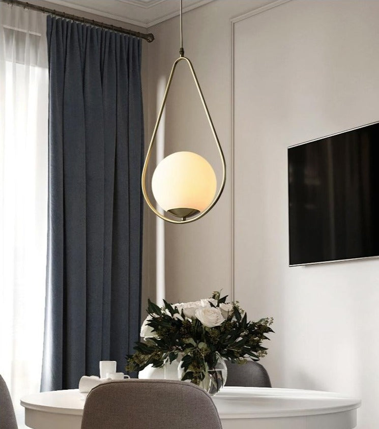 Moderne Nordic Glazen Hanglampen