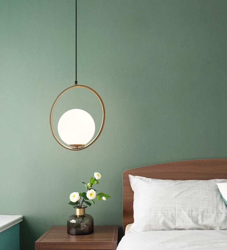 Moderne Nordic Glazen Hanglampen