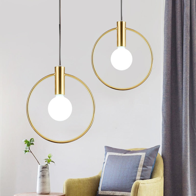 Moderne Nordic Glazen Hanglampen