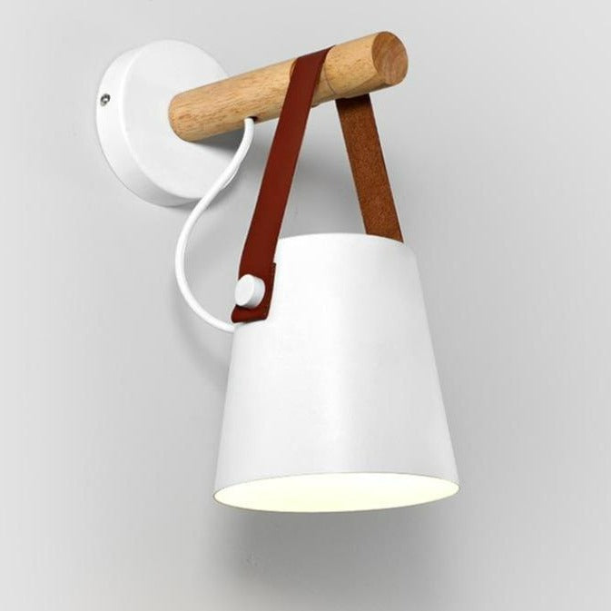 Houten Nordic Hangende Wandlamp