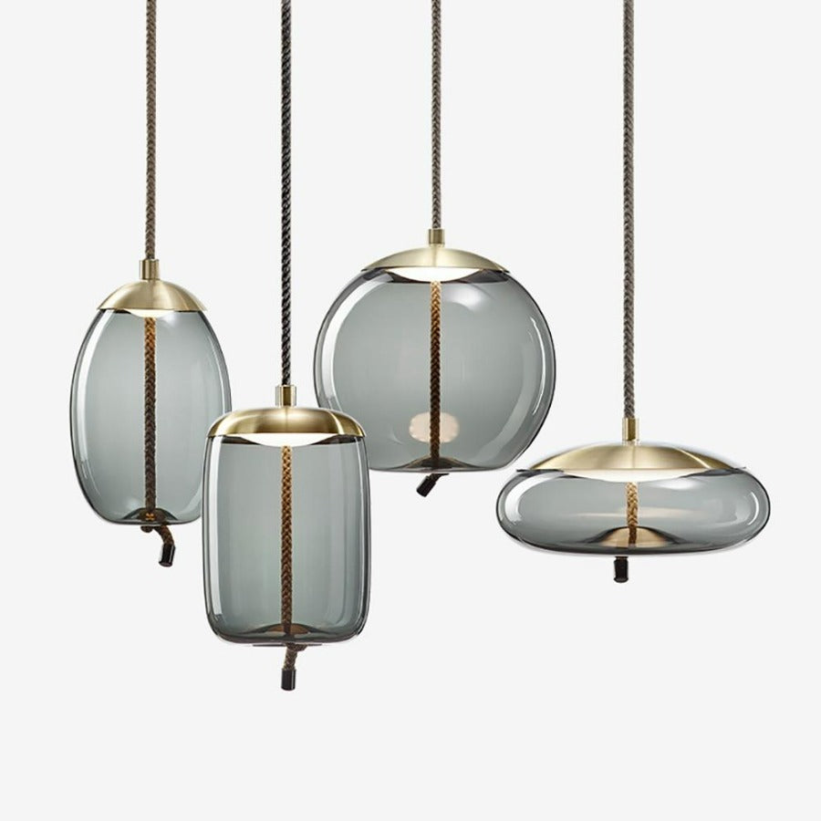Nordic Touw & Glas Hanglampen