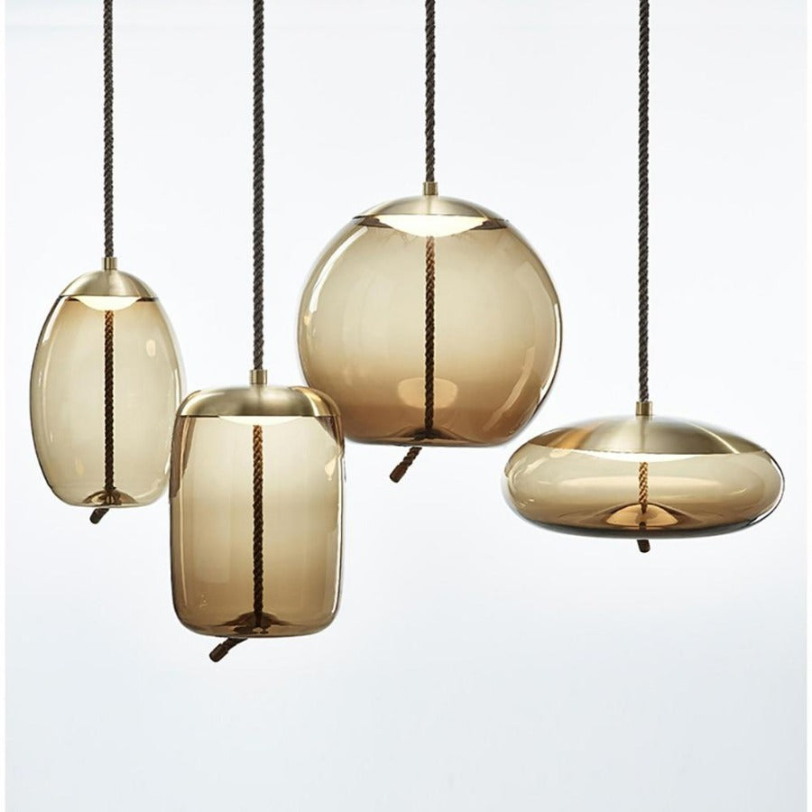 Nordic Touw & Glas Hanglampen