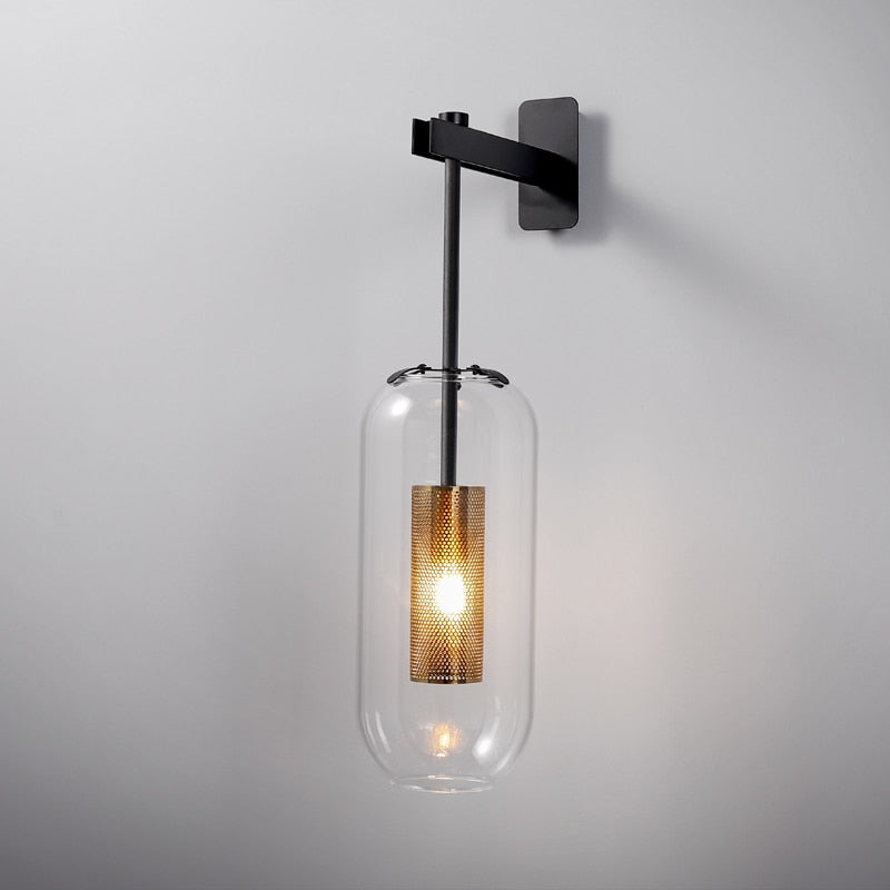 Otis - Moderne Glazen Wandlamp