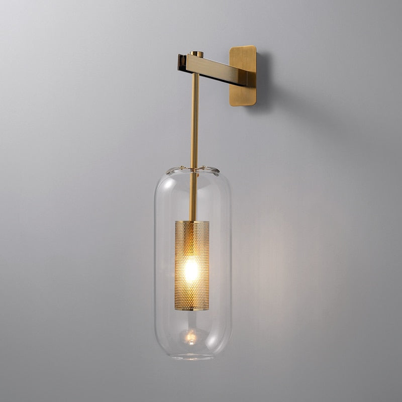 Otis - Moderne Glazen Wandlamp