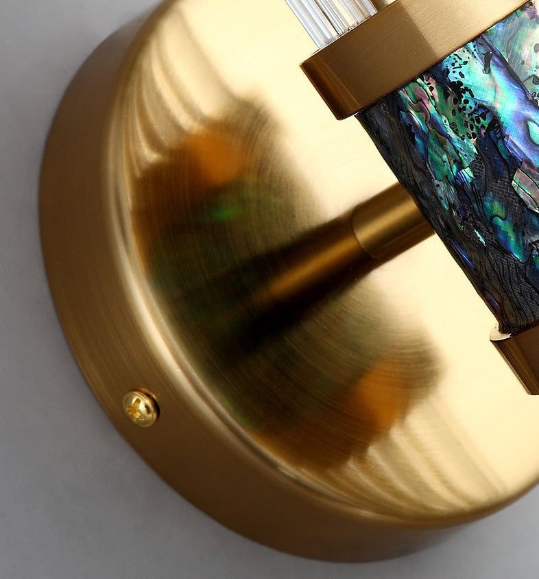 Glazen Kristallen Wandlamp