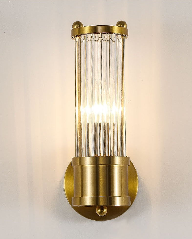 Glazen Kristallen Wandlamp