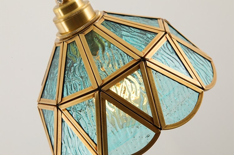Vintage Glas-in-lood Hanglampen