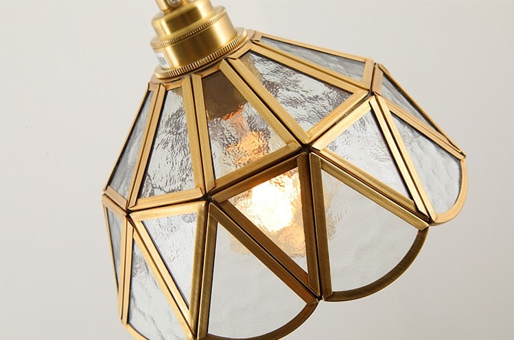Vintage Glas-in-lood Hanglampen