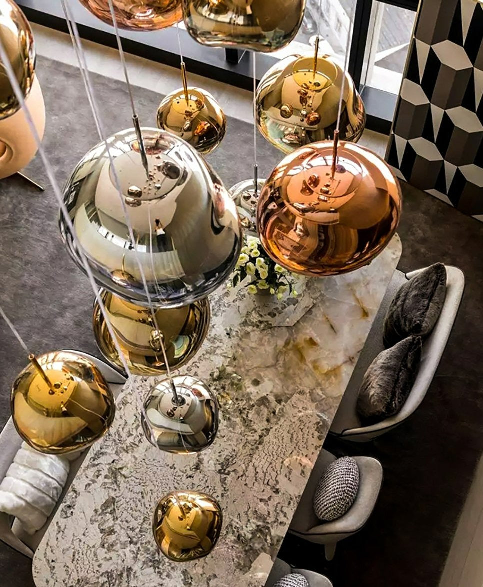 Kleurrijke Gedraaide Hanglampen