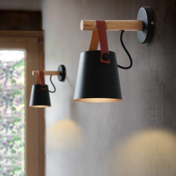 Houten Nordic Hangende Wandlamp