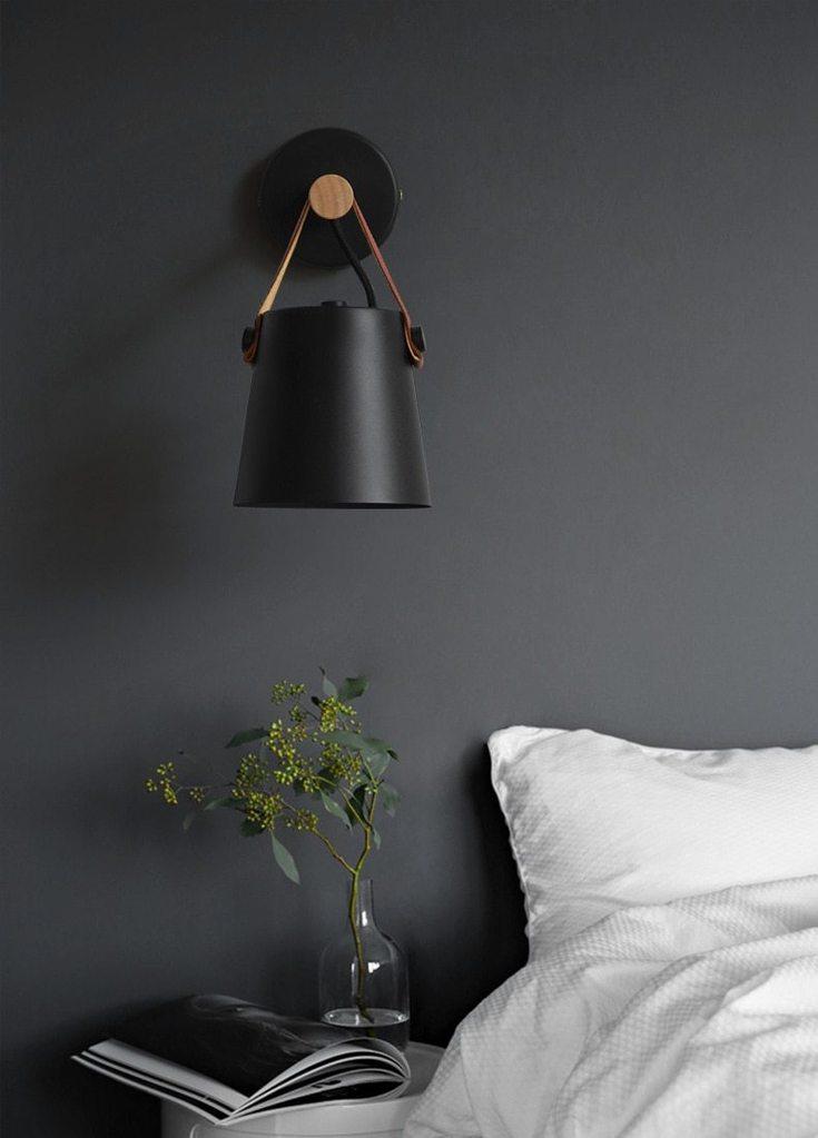 Houten Nordic Hangende Wandlamp