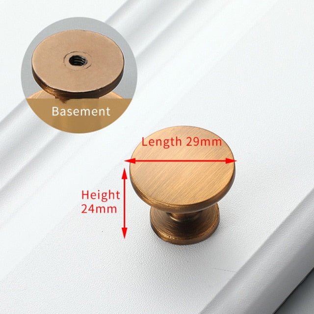 Moderne Bronzen Kast- en Ladegrepen