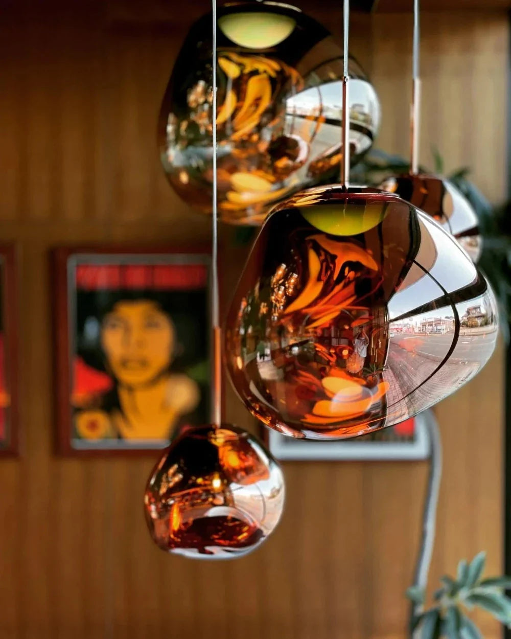 Kleurrijke Gedraaide Hanglampen