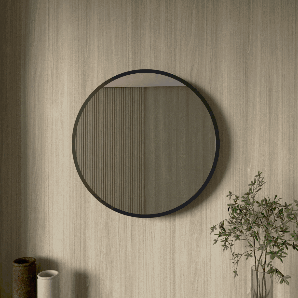 3D Cirkel Oneindigheid Spiegel Licht