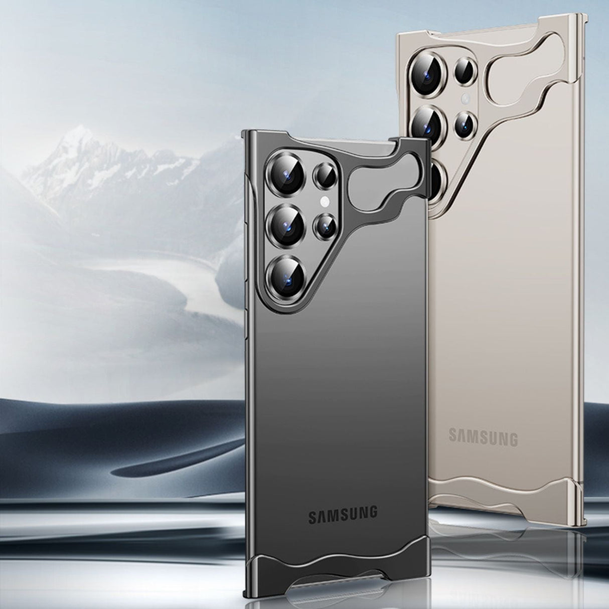Ultra-Dunne Beschermhoes voor Samsung - Schokbestendig & Krasvrij | Onzichtbare Pasvorm