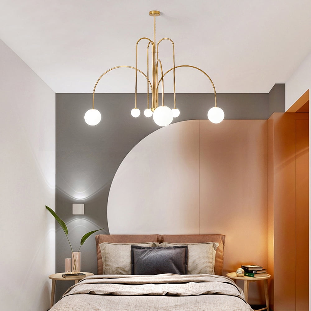 Moderne Gran Finale Hangende Kroonluchters Lange Lijn Metaal Lichtarmatuur