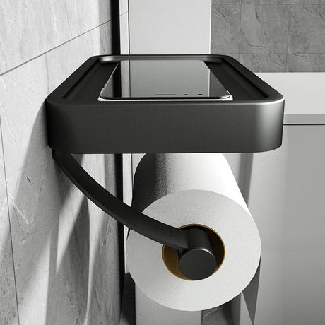 SleekShelf Rolhouder - Eenvoudige Installatie, Roestvrij Staal, Modern Design voor Badkamer