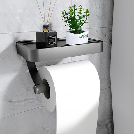 SleekShelf Rolhouder - Eenvoudige Installatie, Roestvrij Staal, Modern Design voor Badkamer